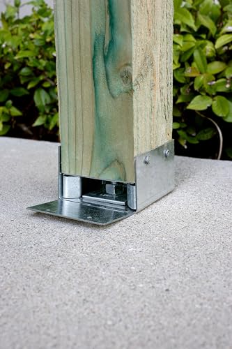 Simpson Strong-Tie ABW66Z ABW ZMAX Galvanized Adjustable Standoff Post Base for 6x6 - size: 1 Each
