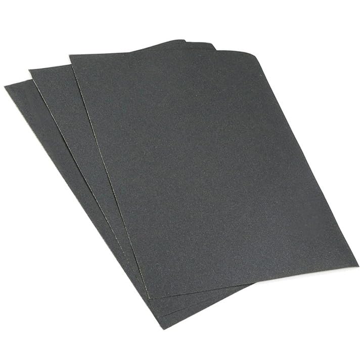 Utoolmart 220 Grits Sanding Sheets Wet Dry Silicon Carbide Sandpaper for Wood Furniture Metal Automotive Polishing 3pcs - color: 3pcs, size: 220 Grit