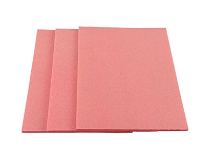 5-1/2 x 4-1/4 x 3/16 Inch Sanding Sponges, Very Fine 320-400 Grit Sponge Sanding Pads with Aluminum Oxide Side, 10 Pack Flexible Contour Sand Sponge for Wood, Auto Paint, Plastics & Metal Sander - color: 320 Grit, size: 10 Pack
