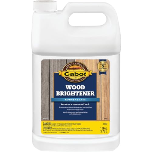Cabot 1 Gal. House & Deck Wood Brightener Concentrate, 8003-1 Each