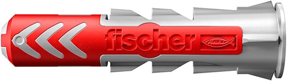 fischer DuoPower Universal Wall Anchors for Fastenings in Concrete, Brick, Drywall and Wood, (50, Old, 1/4" x 1 3/16") - size: 1/4" x 1 3/16"