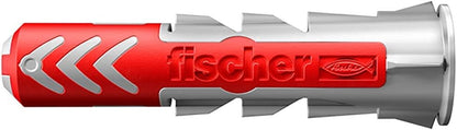 fischer DuoPower Universal Wall Anchors for Fastenings in Concrete, Brick, Drywall and Wood, (50, Old, 1/4" x 1 3/16") - size: 1/4" x 1 3/16"
