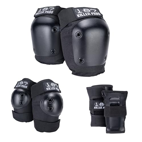 187 Killer Pads Six Pack Pad Set - color: Black, size: Large-X-Large