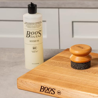 John Boos 3-Pack Mystery Oil, Food-Grade Care Set, 16 oz - All-Natural Maintenance Formula for Butcher Blocks, Cutting Boards, Wooden Countertops & Wood Culinary Utensils - style: Mystery Oil 3 Pack