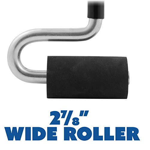 Long Handle J Roller with Thick Rubber Roller for Veneer & Laminate