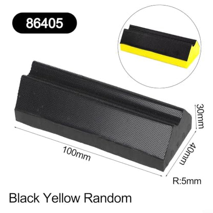Soft Foam Sanding Block For Wood, Interchangeable Pads For Moldings - size: 86405
