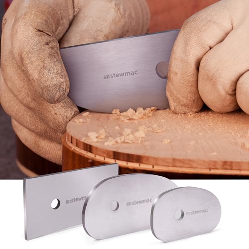 StewMac Ultimate Scrapers Set of 3 - size: Set of 3