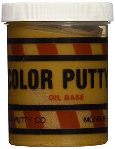 Color Putty 122 Oil Based Wood Filler Putty, 1-Pound, Honey Oak - color: Honey Oak, size: 1 lb