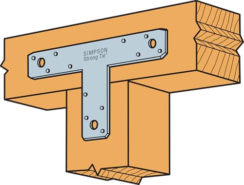 Simpson Strong-Tie 128T 12 in. x 8 in. 14-Gauge Galvanized T Strap - size: 1 Each