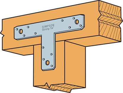 Simpson Strong-Tie 128T 12 in. x 8 in. 14-Gauge Galvanized T Strap - size: 1 Each
