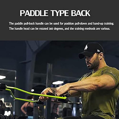 Adjustable Lat Pull down Bar, Cable Machine Attachments for Gym, Home Gym Fitness T-bar Row Pulldown Attachments, Lat Pull Down Machine Wide Grip Neutral Grip Handle - color: SP-SPREADER BAR