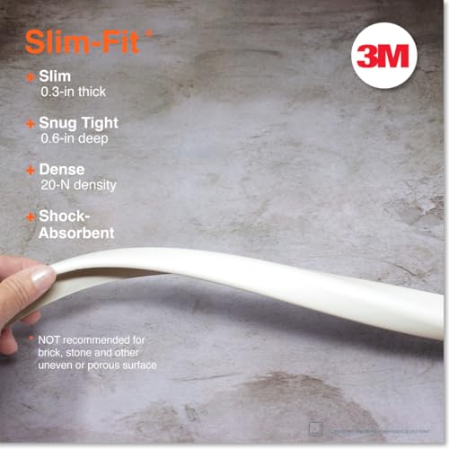 Roving Cove Furniture Edge Protector, Desk Edge Cover, Small 9ft Edge Only - color: Oyster White, size: Small 9 Foot (Pack of 1)