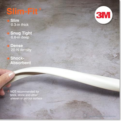 Roving Cove Furniture Edge Protector, Desk Edge Cover, Small 9ft Edge Only - color: Oyster White, size: Small 9 Foot (Pack of 1)