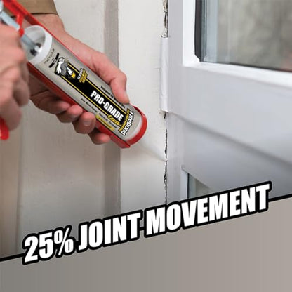 Titebond 10.1 Oz. Pro-Grade 7401 Acrylic Latex Water-Based Caulk - White (Pack of 3) - size: 10.1 Oz. (Pack of 3)