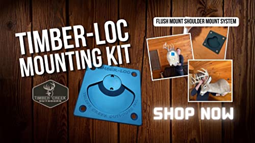 Shoulder Mount Flush Taxidermy Kit. The Most Secure Way to Hang Your Mount.