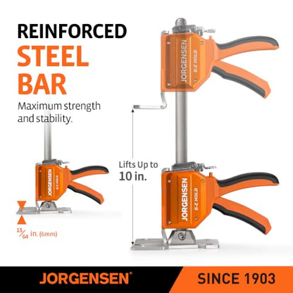 Jorgensen 470 lbs Jack Clamp, Cabinet Jack Lifting Tool