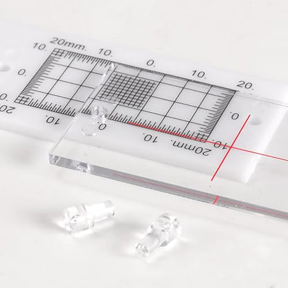 Crack Gauge Monitor， Crack Monitor with Updated Two Fixed adapter | Crack Measure and Record Instrument for Monitoring Wall Deformation and Crack (Pack of 3) - style: 3PCS