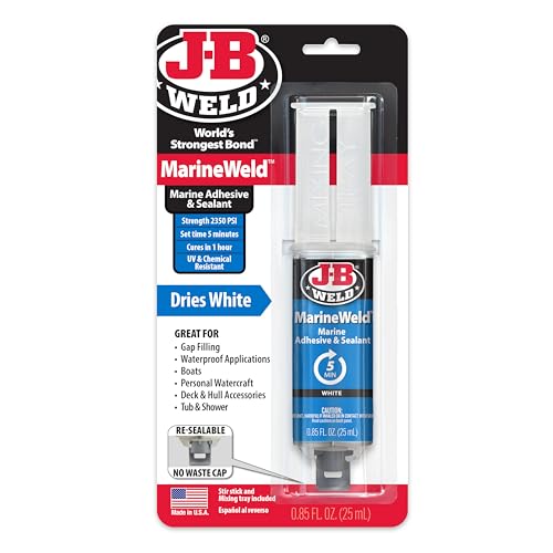 J-B Weld 50172 25 ml. MarineWeld Syringe - size: 25ml