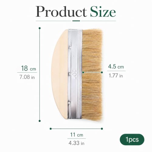 Limewash Paint Brush, 7 Inch Wide Paint Brush, Stain & Sealer Brushes