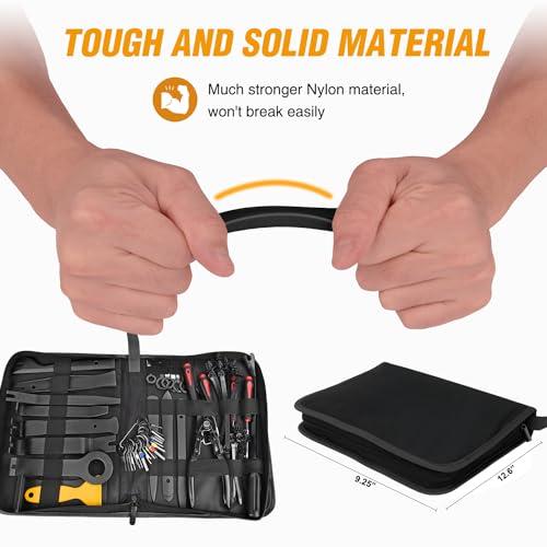 GOOACC 238Pcs Trim Removal Tool Auto Push Pin Bumper Retainer Clip Set - color: 120Pcs Clips + 118 Remover Black