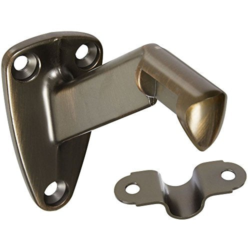National Hardware N335-075 V112 Handrail Bracket in Antique Bronze - color: Antique Bronze