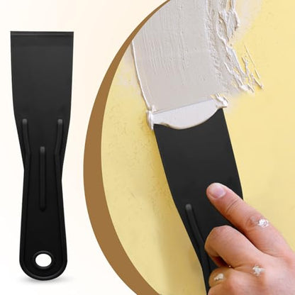 Flexible Plastic Putty Knife Set, Scraper for Spackling