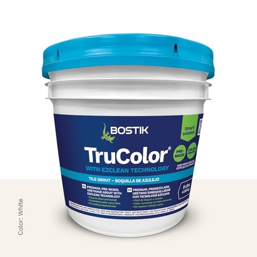 BOSTIK EZ Clean TRU Color 9lb Pre-Mixed Tile Grout – White H152 - color: White