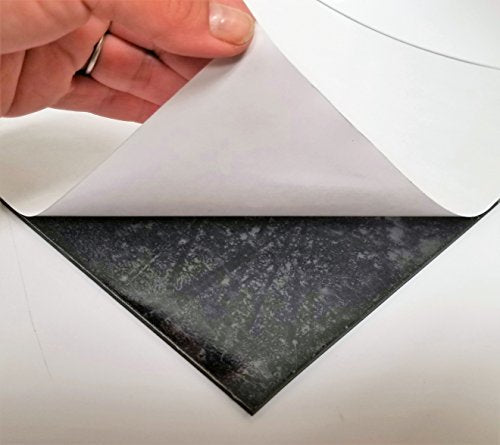 .250" 3"x 10" Neoprene Rubber Strips 60A Medium Hardness with Adhesive Backing - size: 3" wide x 10' long, style: 1/4" .250"