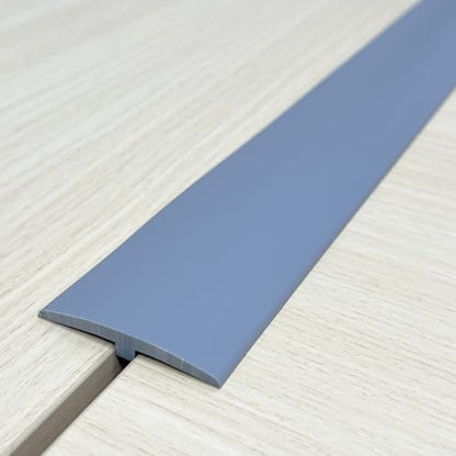 Flexible PVC T-Molding Transition Strips,Self-Adhesive Floor Divider Strip - color: Grey, size: 3.3 ft
