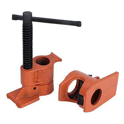 Pipe Clamp Jaws Vise Fixture Set, Woodworking Tool Kit, Wood Gluing Pipe Clamp Set for Woodworking (Normal)