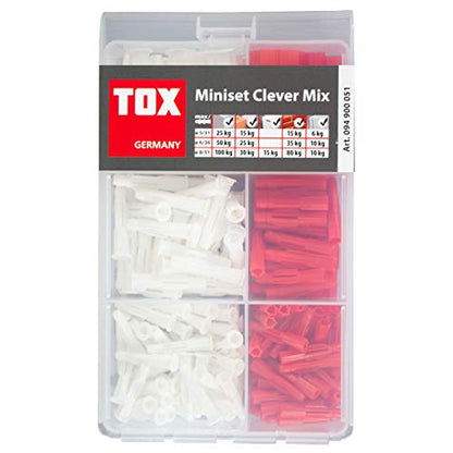 TOX Standard Assortment Miniset Clever Mix 215 Pcs, 094900051 - style: Miniset Clever Mix