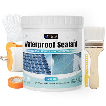 DWIL Transparent Waterproof Sealant Clear Leak Repair Coating - size: 16 FL OZ