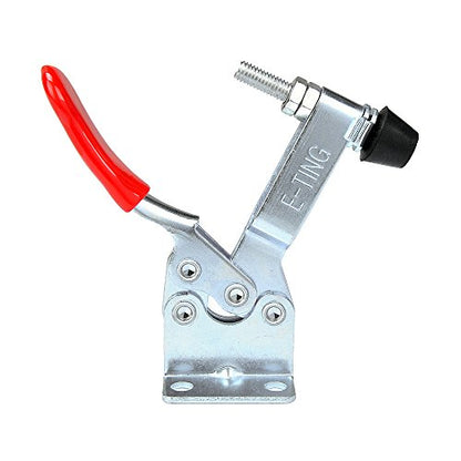 E-TING 4pcs Hand Tool 201B Toggle Clamp 198Lbs Horizontal Clamp