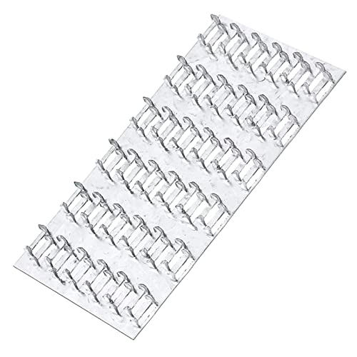 20 Pack Truss Plates 3x6, Pronged Truss Mending Plate with Nail Teeth, Tie Plate for Roofing Wood Connector, 20 Ga Thickness - size: 3"x6"