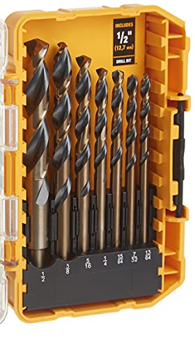 DEWALT Black Oxide Drill Bit Set, 20-Piece (DW1177) - size: 20 Pieces
