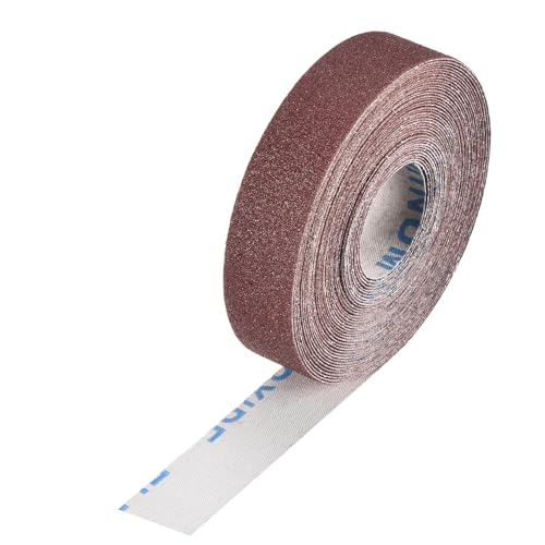 Sandpaper Roll 1Inch 30FT 100Grit Aluminum Oxide Emery Cloth Roll - size: 1 Inch x 30 Feet 100 Grits