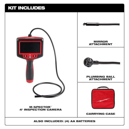 M-Spector™ 4' Inspection Camera For Milwaukee Tool 2319-20