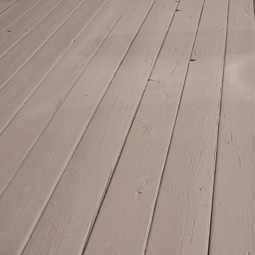 DEFY Solid Color Wood Stain TP-Solid - UV Resistant, Opaque, Fence Stain - Taupe, 1 Gallon - color: Taupe, size: 1 Gallon