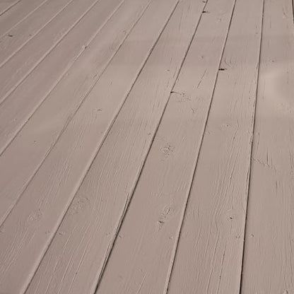 DEFY Solid Color Wood Stain TP-Solid - UV Resistant, Opaque, Fence Stain - Taupe, 1 Gallon - color: Taupe, size: 1 Gallon