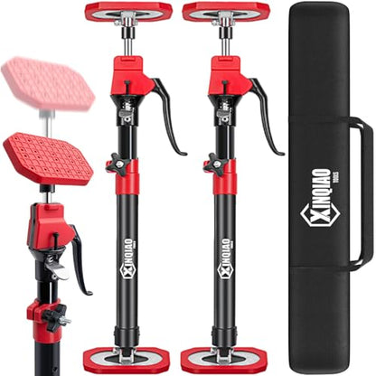 XINQIAO Cabinet Jacks for Installing Cabinets, Heavy Duty Third Hand Tools Adjustable Support Pole from 18.5 in to 29.5 in, 2 PCS - size: 18.5"-29.5" 2PC