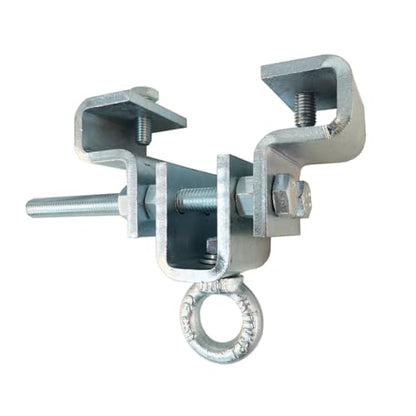 Generic I Beam Clamp;Heavy Duty Steel Beam Clamp;750 LBS Load Rating