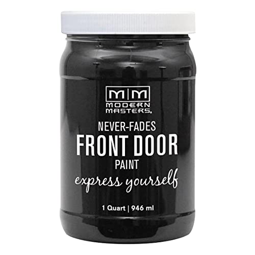 Modern Masters Elegant Front Door Paint - color: Satin Elegant