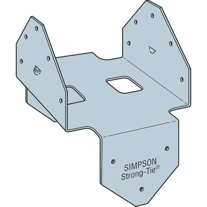 Simpson Strong-Tie BCS2-3/6 BCS Galvanized Post Cap for Triple 2X Beam, 6X Post (Pack of 10)