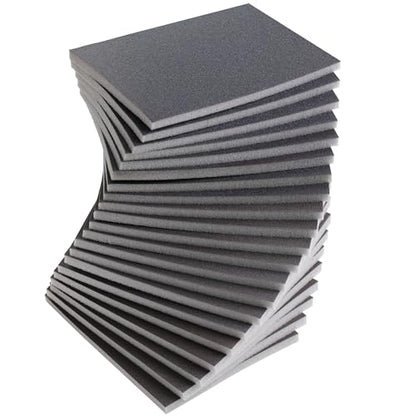 Bates- Sanding Sponge, 20 pcs, 3”x4”, 400-3000 Grit Assortment, Ultra Fine, Washable and Reusable, Sandpaper Block, Sanding Blocks for Wood, Sanding Pad, Drywall Sanding Block, Drywall Sanding Sponge - size: 20 Pack, 400-3000 Grit