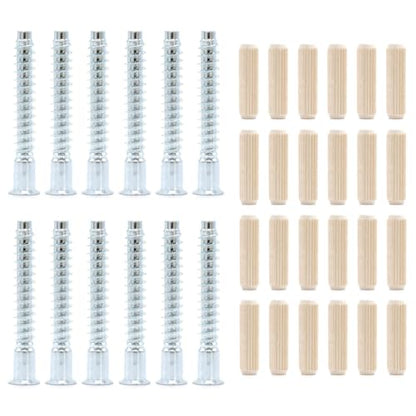 ReplacementScrews Hardware Kit Compatible with IKEA TROFAST 505.246.90 - size: 28 Pcs Kit for IKEA 505.246.90