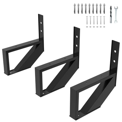 Steel Stair Step Riser 1-Step 3 Pack, Sturdy Metal Stair Stringer - size: 1 Step