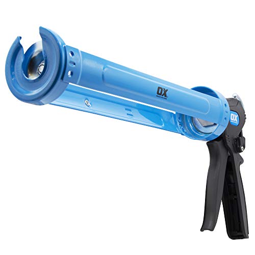 OX Pro 29 oz Caulking Gun - Heavy Duty Dual Thrust Caulk Gun - size: 29 oz - Dual Thrust Switch