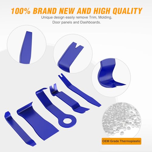 GOOACC 5PCS Auto Trim Removal Tool Kit Blue - color: 5PCS Trim Removal Tool Blue