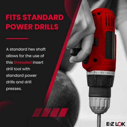 E-Z LOK Drive Tool - Optional - Use with 329-6, 329-601, 329-624, 303-6, 303-624, 319-6, 319-624, 335-6, 450-10, 550-6, 650-10, 650-10F, 453-10, 653-10, 653-10F, 400-6, 400-624, - size: 500-5