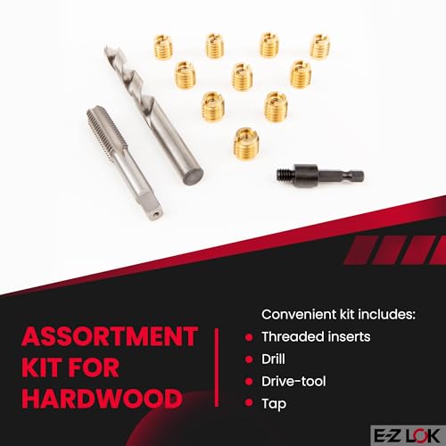 E-Z LOK Thread Repair Kit, 0.3125-18 - size: 5/16-18, style: Brass